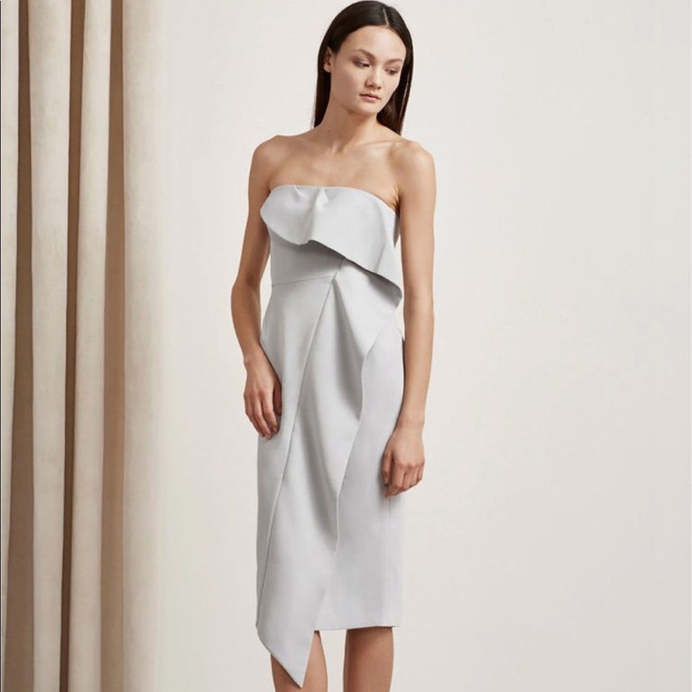 Keepsake the Label Tessellate Dress Grey - XS NWT